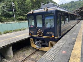 かっこいい特急列車 青の交響曲 シンフォニー で吉野観光へ 座席 料金 設備 時間などについて Mayuk0 Illustration