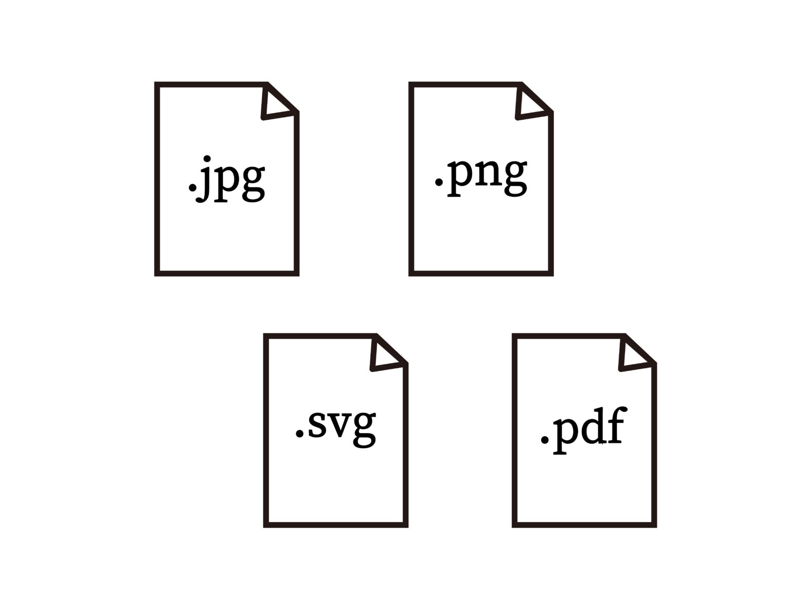 illustratorの書き出し形式 JPG,PNG,SVG,PDFの違いと使い分け MAYUK0 ILLUSTRATION