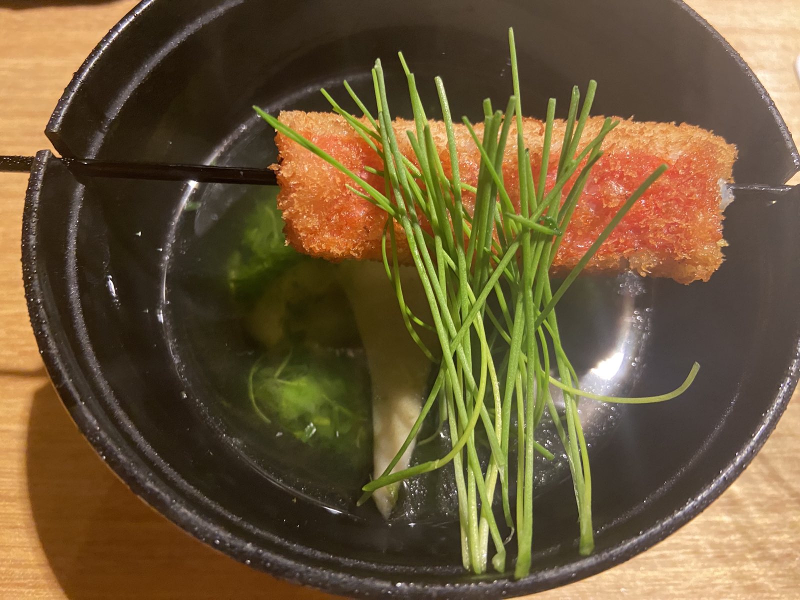 串カツagainのスープ