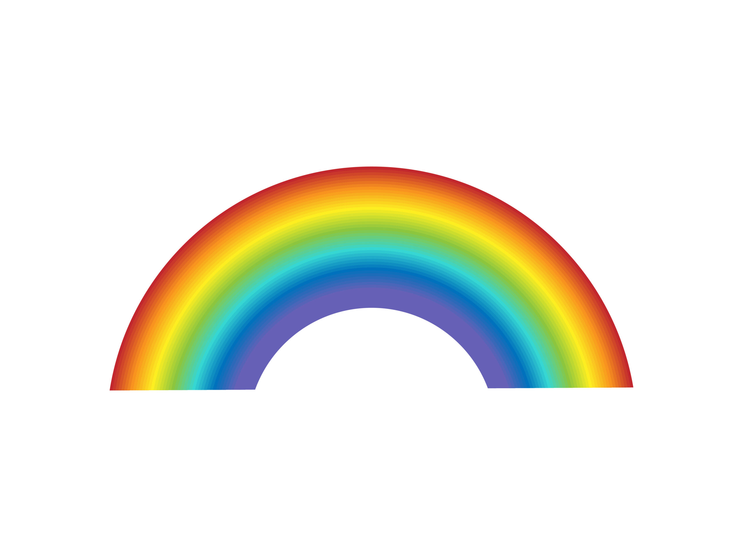 イラレで作る虹
